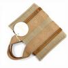 Excellent Chloe Handbag Woody Small Tote Bag Beige leather Women CHC23AS397L17 Used