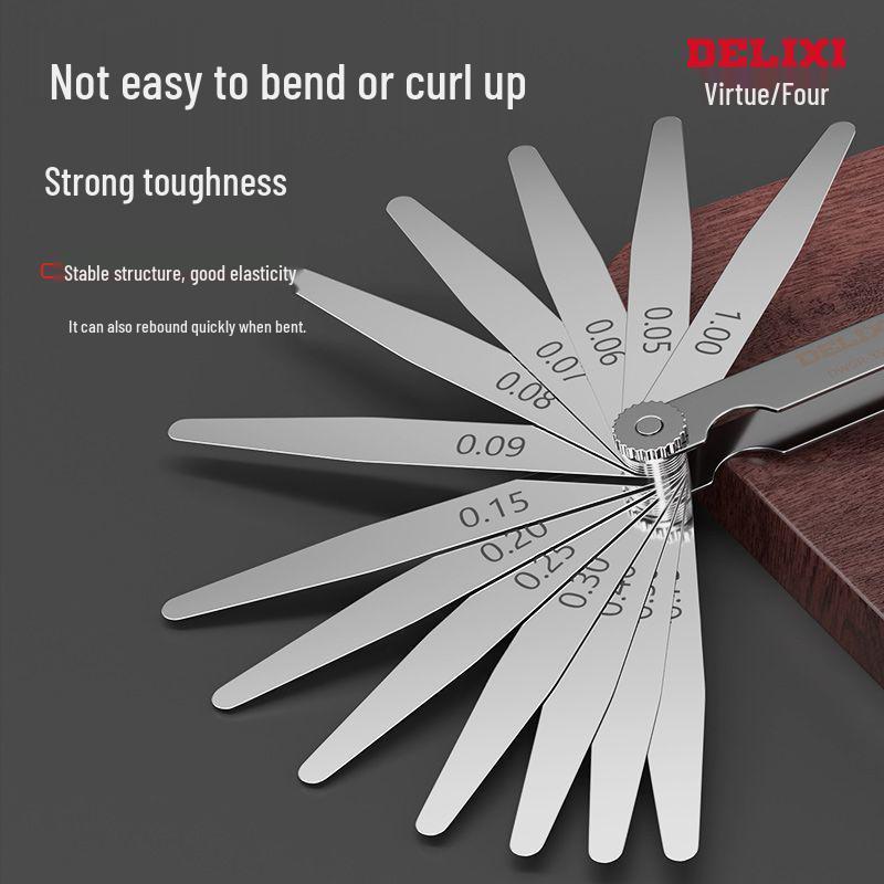 Высокоточный набор щупов из нержавеющей стали - Щуп для измерения толщины клапана и свечи, Бесплатная доставка