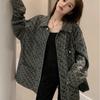 Retro Denim Jacket Women's New Design Niche Spring and Autumn Versatile Printed Jacket Top