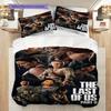 Survival Postapocalyptic World Bedding (1 * duvet cover + 2 * pillowcase, without core) 2D Flat Soft and comfortable Bedding set