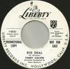 7-дюймовая пластинка TABBY CALVIN - Big Deal / Lost My Head F55151PROMO Liberty 1958 US Rock Б/У