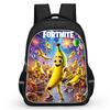Большой вместительный 16-дюймовый милый мультяшный рюкзак Fortnite, унисекс для мальчиков и девочек, подходит для возраста 6-14 лет, повседневная школьная сумка для хранения