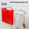1/2/3Pcs Garbage Bag Hanger with Strong Traceless Glue Three-Layer Composite Material Adhesive Protective Film Stainless Steel Ear Garbage Rack