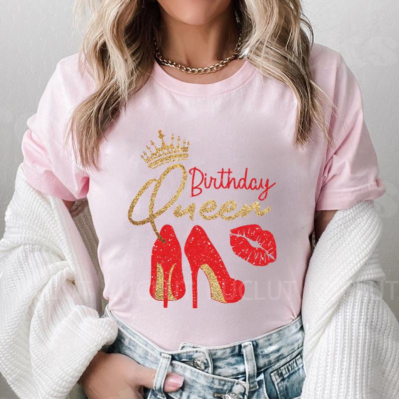 Женская футболка 40th Fabulous Tees Женская футболка для вечеринки в честь 40-летия королевы Модные графические топы Повседневная эстетичная женская одежда