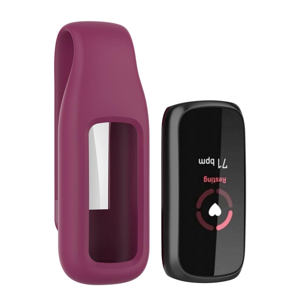 Сменные пряжки для умных часов Fitbit-Luxe Силиконовые для корпуса Стальные зажимы Браслет Носимые для умных аксессуаров