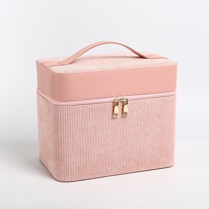 Минималистичный кейс большой вместимости для макияжа и туалетных принадлежностей для профессиональных визажистов