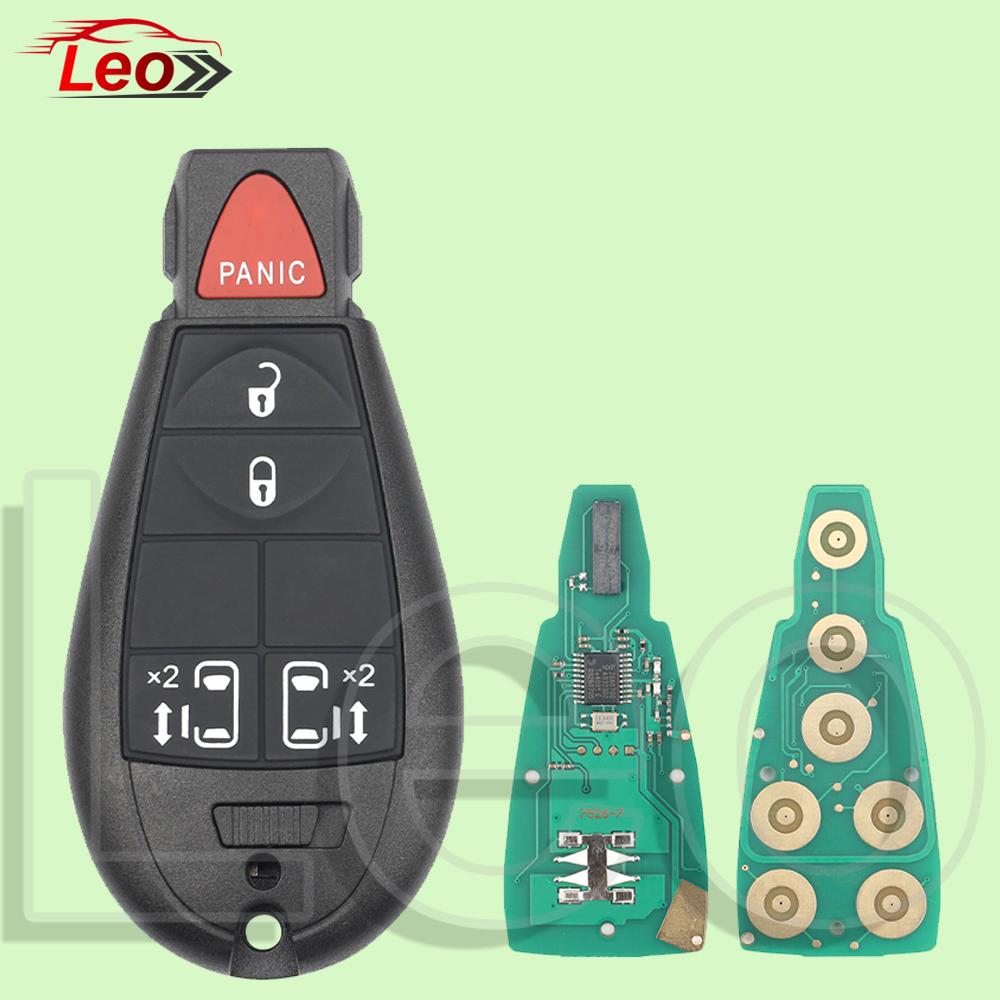 Leo M3N5WY783X Car Smart Remote Key For Chrysler Jeep Grand Cherokee Dodge RAM Chrysler Town&Country NO Keyless 433MHz ID:46CHIP