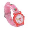 Kids Watch Cute Cartoon Waterproof Portable Adjustable Watch Birthday Gift for Girl Aged 3 To 8 Red