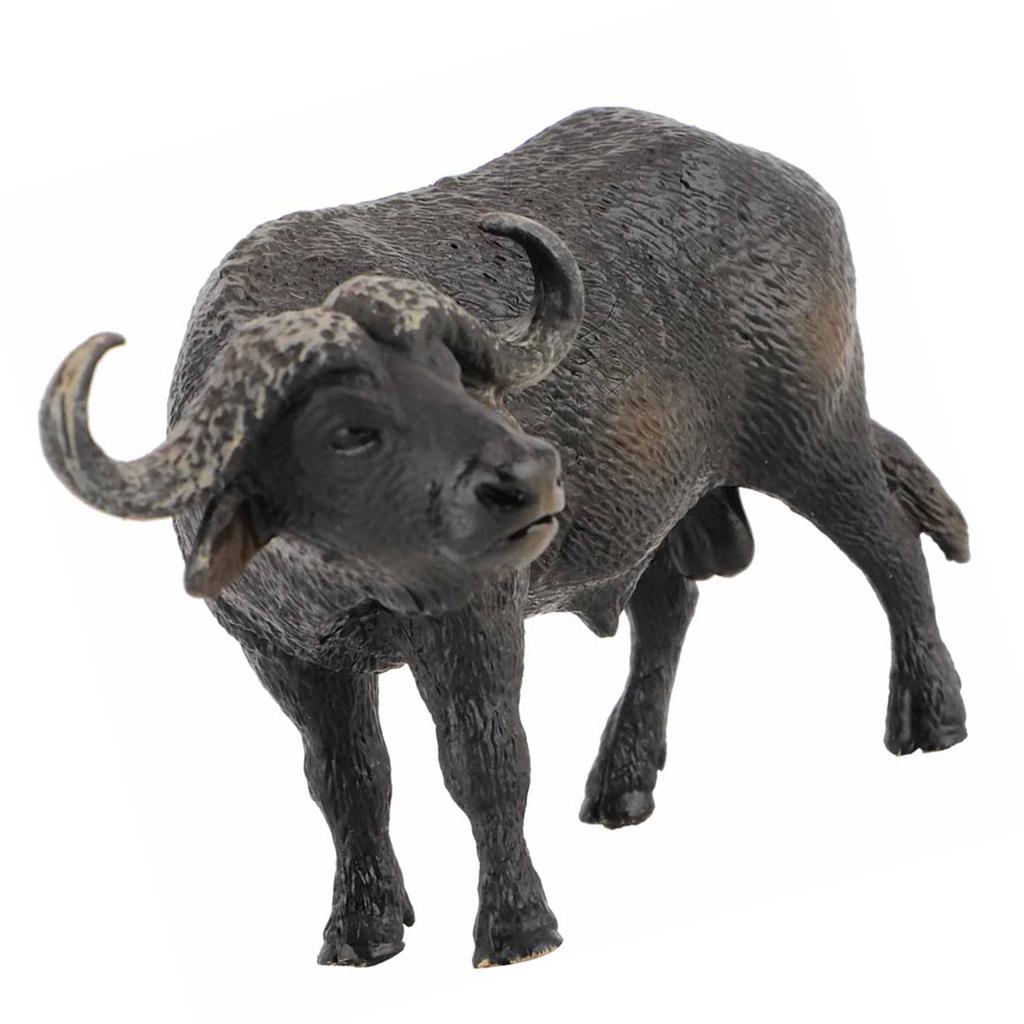 Animal Model Children"s Toy Simulation Buffalo Environmentally Friendly Plastic Mini Decoration