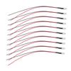 20PCS 5mm Prewired LED Diodes 5‑12V LED Light Diodes Bright Mini LED Diodes  DIY Projects