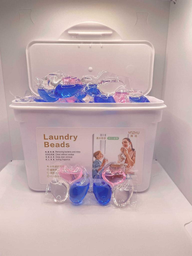 Three-in-one Boxed Laundry Beads with Fragrance Beads Long-lasting Fragrance Laundry Beads Soft and Mite-removing Multi-effect Laundry Detergent