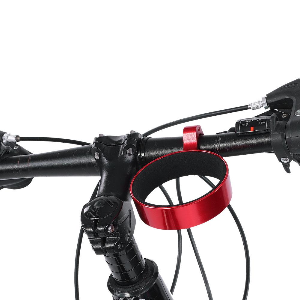Aluminum Alloy Bicycle Water Bottle Holder Tea Coffee Cup Cage Cycling Accessory Red