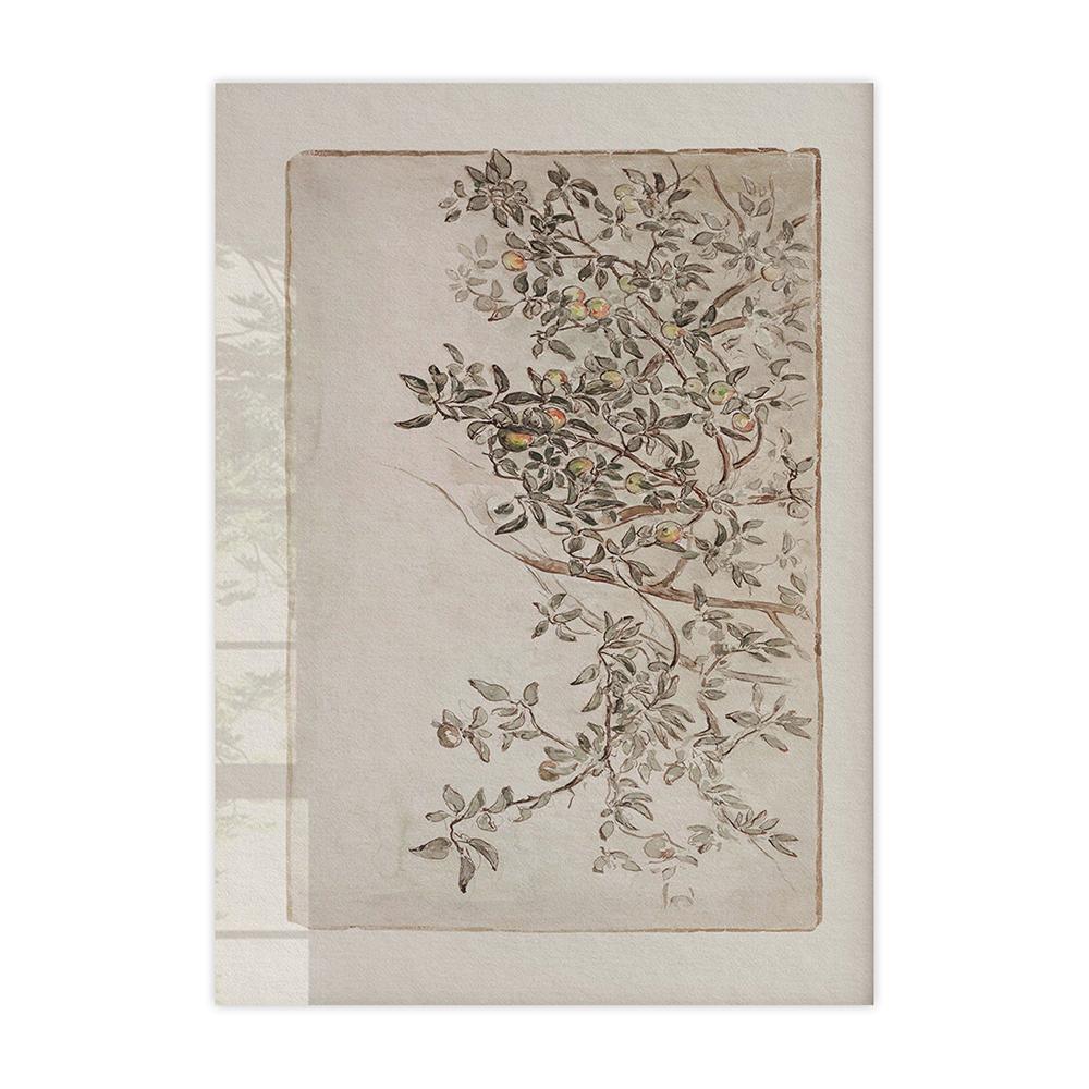 Ретро Холст Постер И Принт Винтажные Нейтральные Теплые Картины Настенный Декор Для Фермерского Дома Спальни Комнаты Домашний Декор