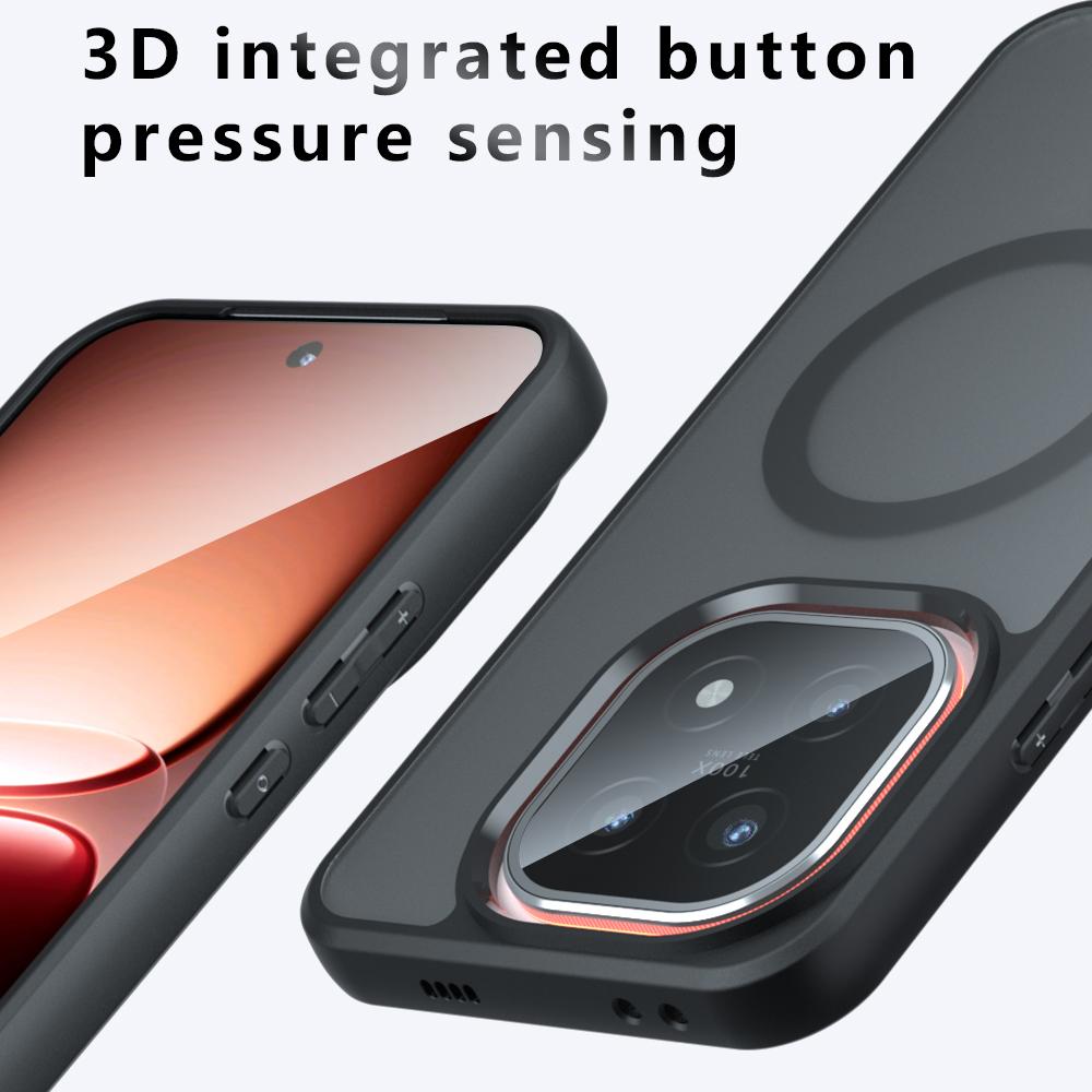 Case for Magsafe Magnetic Wireless Charging Hard Matte Shockproof Cover For VIVO IQOO 15 5G V2505A