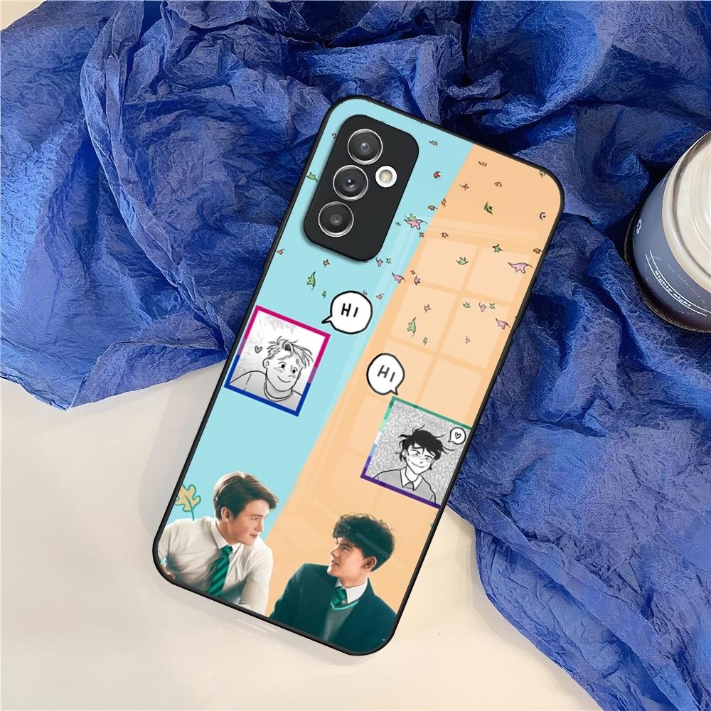 Чехол для телефона H-HeartstopperSE для Samsung Galaxy S26 S25 S24 S30 S21 S23 S20 S22 Fe Pro Edge Ultra Plus стеклянная крышка