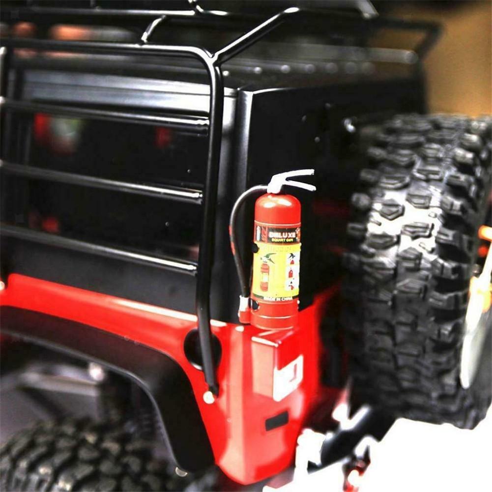 Fire Extinguisher For Axial SCX10 RC Accessories Red