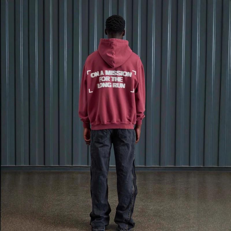American Streetwear Hoodie Men Women Casual Loose Fit Letter Print Teen Winter Top