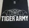 Tiger Army Панк-рок хардкор трэш группа Футболка футболка музыкальная группа летучая мышь
