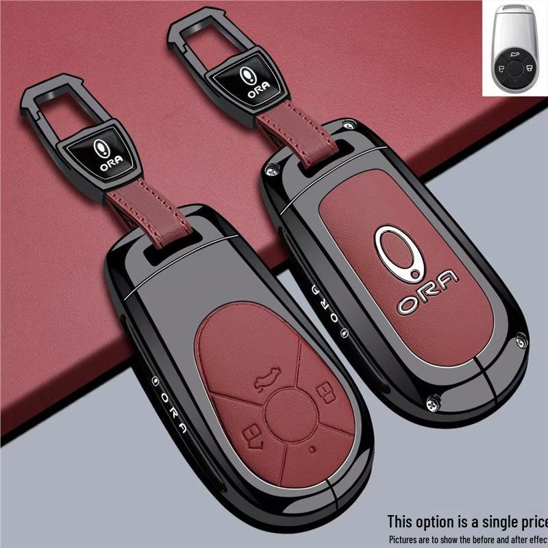 Подходит для кейса для ключей Great Wall ORA 5 EV, ORA 07 Good Cat, GT, Ballet Cat, Lightning Cat, корпуса-пряжки для автомобиля (Таиланд).
