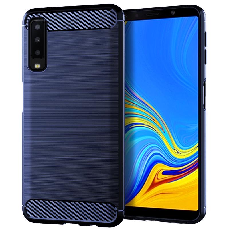 Применимо к чехлу для мобильного телефона Samsung A1 1111, защитный чехол для Samsung A1 1111 с рисунком из углеродного волокна, матовый, противоударный чехол
