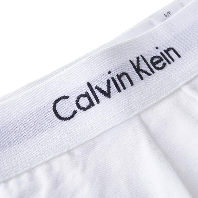 Calvin Klein Трусы-боксеры, 3 шт. в упаковке, мужское нижнее белье, белые, U2664-100