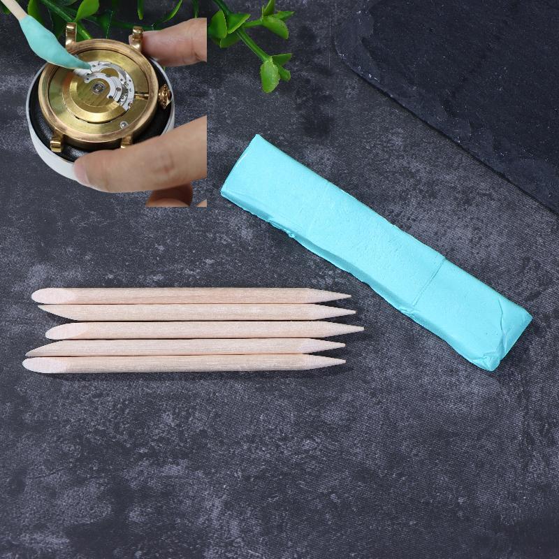 1 набор Чистящая резиновая замазка для часов, Очиститель, Чистящая глина для часового механизма, Инструмент для дезактивации и ремонта наручных часов, Аксессуар для часов