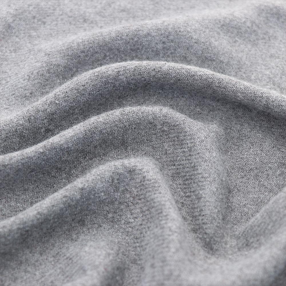 Casual Warm Soft Pure Color Cotton Scarf Long Shawl Pashmina Cotton