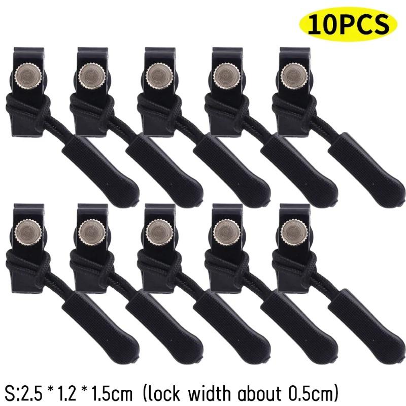 Универсальный ремонтник молний для замены металлических молний, аксессуаров для рюкзаков, верхней одежды, одежды, без инструментов, съемные молнии