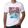 Men’s Vintage Tee Shirt Graphic T Shirt Urban Skate Since 2044 White