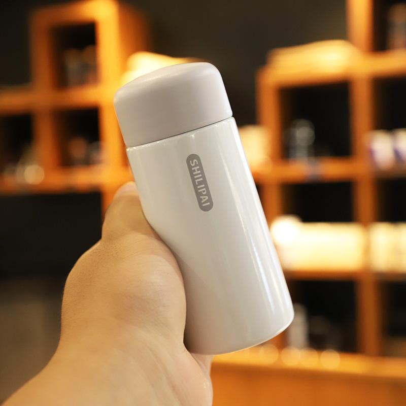 Удобная мини-чашка-термос из нержавеющей стали объемом 150 мл, ультракомпактная портативная, герметичная, для студентов и студентов, модная чашка для воды