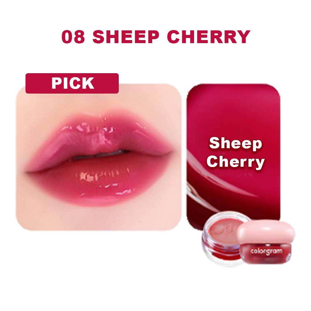 Colorgram TINTIN DORY LIP JAM 8COLORS 3,5 г/тинт для губ Colorgram фруктовый стеклянный оттенок для макияжа Blurry Pudding Pot