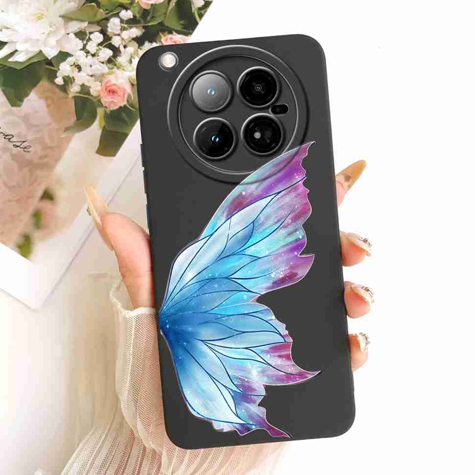 For Infinix Zero 40 4G X6860 Case Luxury Bow Painting Soft Silicone Back Cover For Infinix Zero40 ZERO 40 4G Phone Cases Bumper