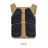 BEPAN Tactical Vest Padding - Shock-absorbing Breathable Cushioning Pad Anti-friction Gap Sweat-absorbing Front And Back Padding (8-pi