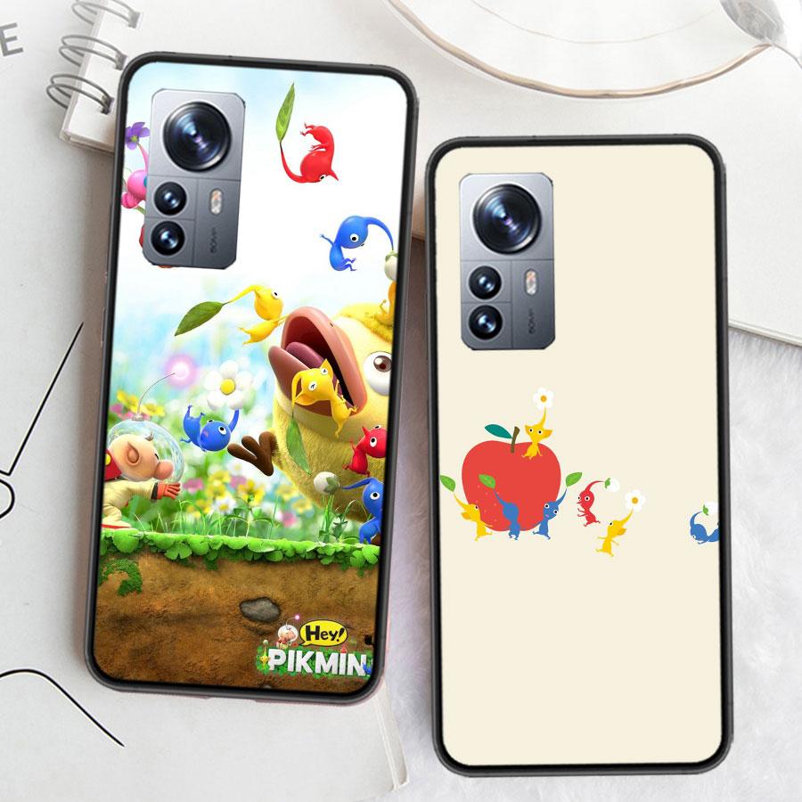 Игровой чехол для телефона Pikmin 4 для Xiaomi Poco X7 X6 X5 X4 X3 GT NFC M4 M5 Pro 5G M3 Mi F6 F5 F4 F3 F2 F1 Capa Coque TPU Чехол Прозрачный F
