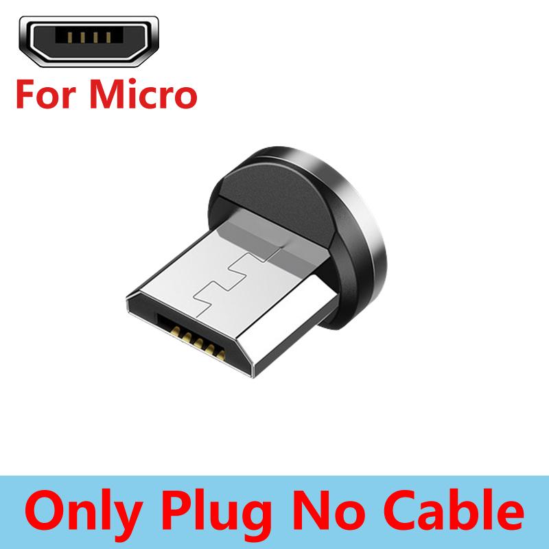 1 м 2 м 3 м Магнитный зарядный кабель Micro USB Type C телефонный зарядный кабель для Samsung Xiaomi USB шнур провод 540 градусов вращающийся