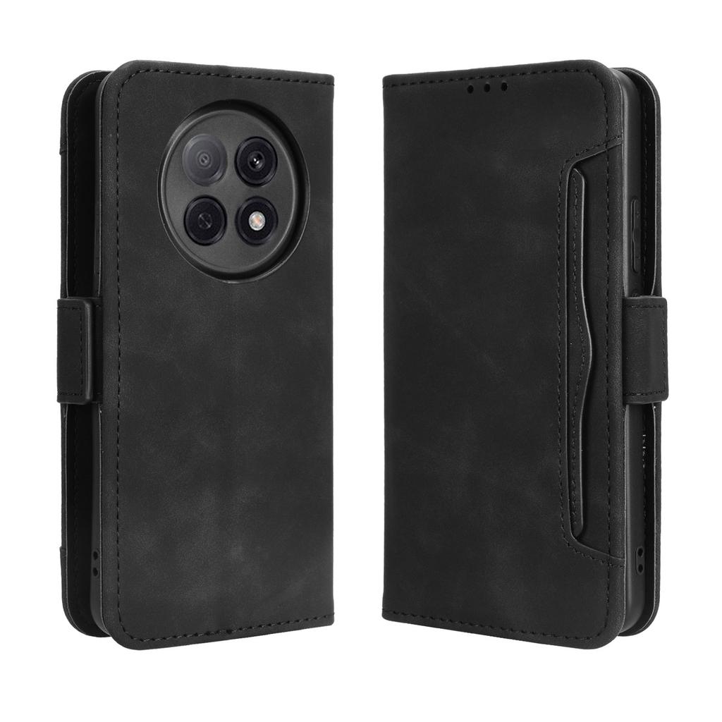 For Oppo A5 Pro 5G (China)/Oppo F29 Pro 5G (Global) Leather Case Phone Wallet Cover with Multiple Card Slots