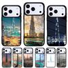 Чехол для телефона Burj Khalifa Tower Дубай для iPhone 17 16 15 14 13 Pro Max Задняя крышка для 12 11 Pro Coque