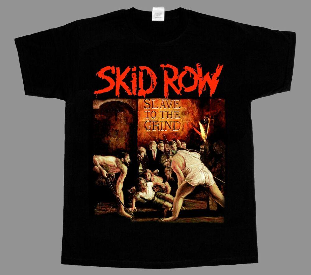 SKID ROW SLAVE TO THE GRIND '91 BLACK T-SHIRT S-4XL Unisex T-Shirt