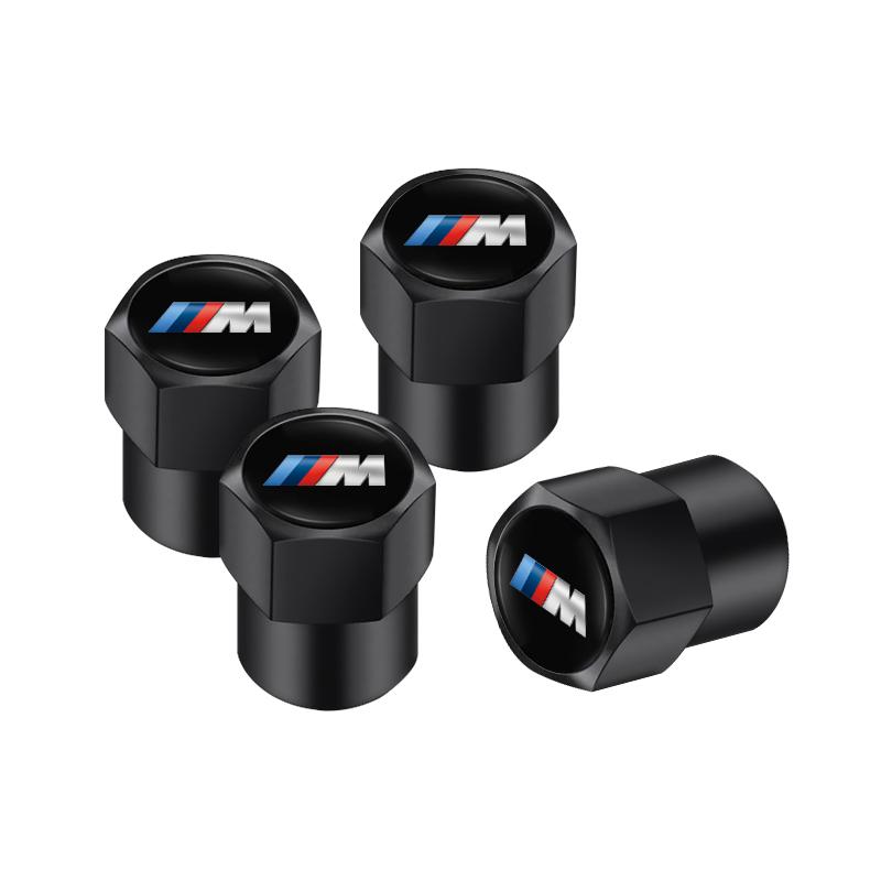 4pcs/set Metal Car Tire Valve Caps Dust Prevention Accessories For BMW Performance E34 G20 X3 X5 X1 X2 X4 X6 X7 E28 E30 E53 E61 RL2