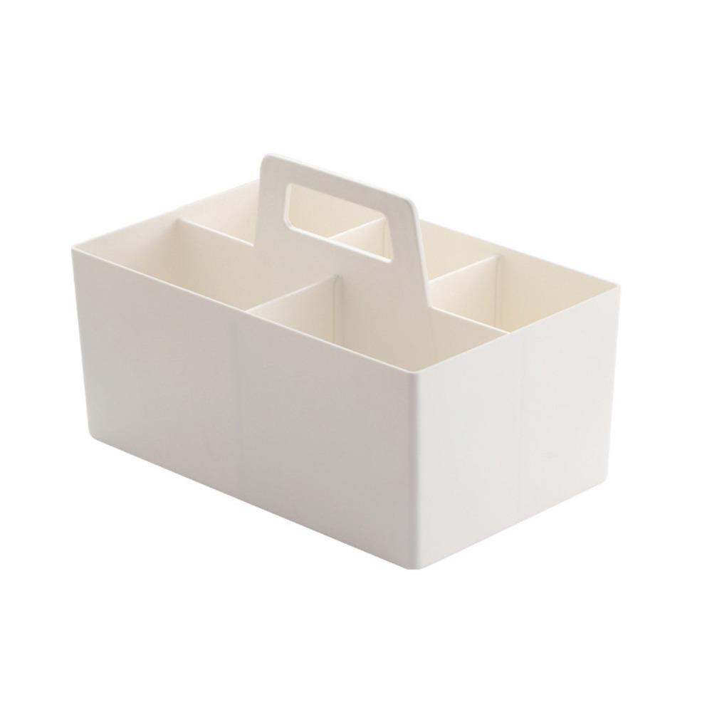 Коробка для хранения канцелярских товаров, экономящая место, Многофункциональная косметичка, Настольный органайзер, Дом