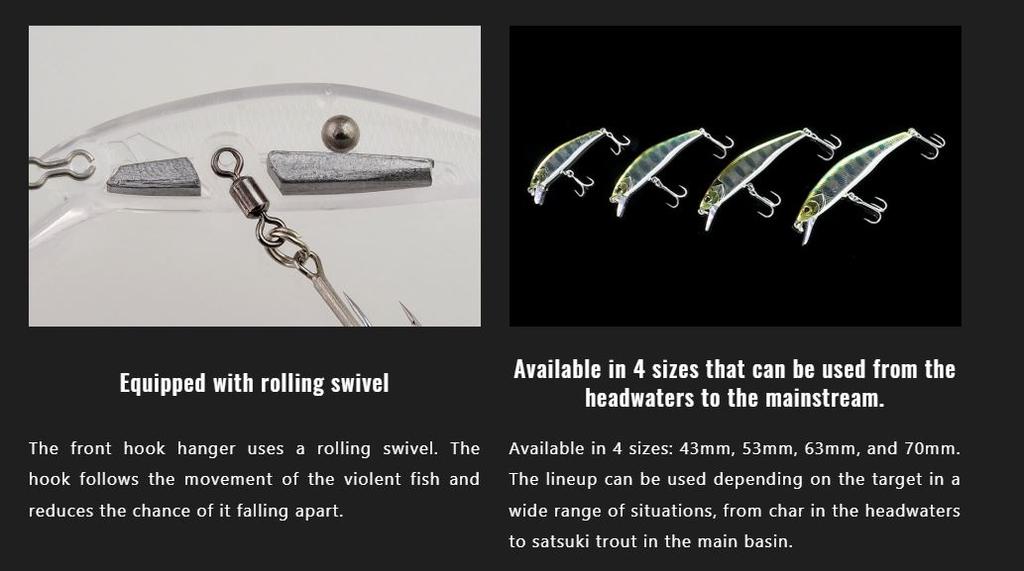 Jackall Воблер тонущий Timon Ryushin Knocker 63 HW Теннесси (0754)