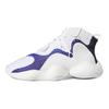 adidas Оригинальные Crazy BYW J Амортизация Высокие Детские Баскетбольные Кроссовки Детские Баскетбольные Кроссовки Бело-Синие CG6755