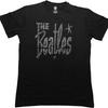 The Beatles Unisex Adult Embellished Logo T-Shirt
