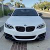 Front Bumper Lip Splitter For BMW 2 Series F22 F23 M235i M240i 220i 228i 230i M-Sport 2014-2021 Front Spoiler Body Kits