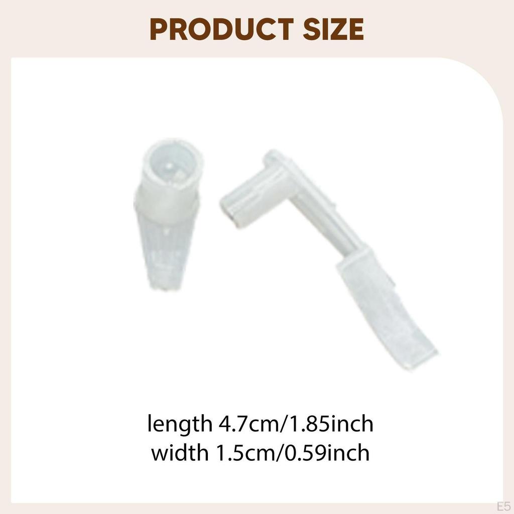 100 Pieces Lamp Shade Clips Ceiling Light Fixed Clip for Flush Mount Lights Fixture