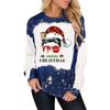 Trendy Horse Print Womens Sweatshirt Comfortable Long Sleeve Crew Neck Pullover for Fall & Winter Stylish Casual Wear