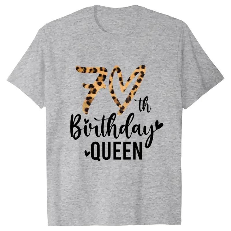 Футболка Hello 70 Tops с леопардовым принтом Футболка 70th Birthday Squad для женщин Летняя одежда Футболка с коротким рукавом для вечеринки по случаю дня рождения
