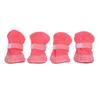 Обувь для домашних животных, зимняя теплая, защита лап собак, нескользящие ботинки для собак с застежкой-липучкой(Розовый НЕТ.