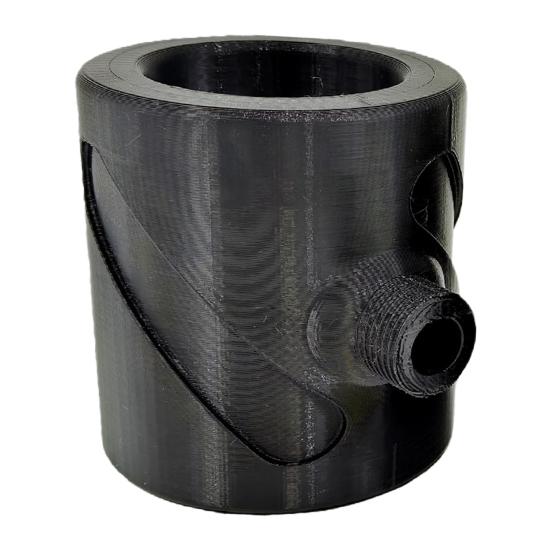 Shower Head Powerful Supercharging Hydromassage 360-Degree Ring Water Spray Spiral Nozzle Standard Thread All-round Cleaning Shower Head