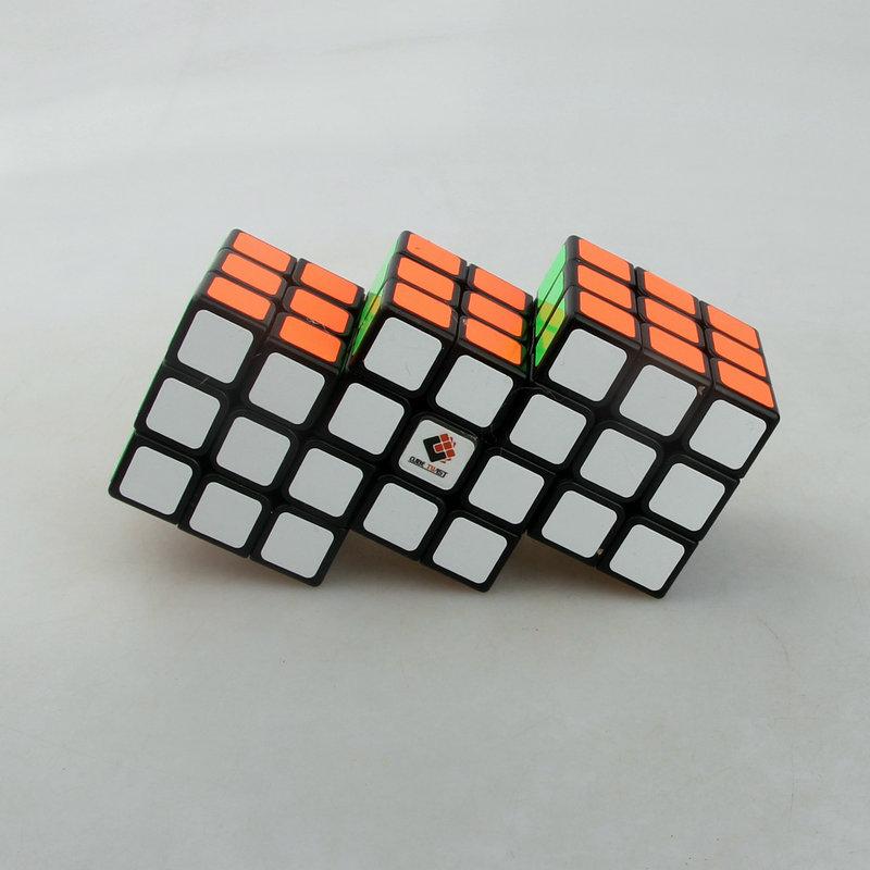 [Мудрость] 3x3 Сиамский Кубик-головоломка 3 Соединенные 6 4 Соединенные 6 5 Соединенные 6 Сочлененный Куб Ограниченное Вращение Кубик Рубика